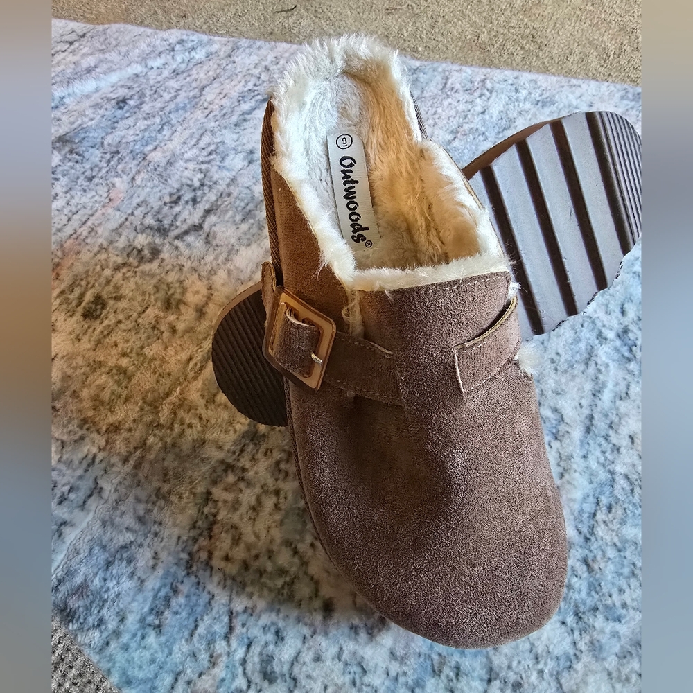 Outwoods Brown Kids Shoes